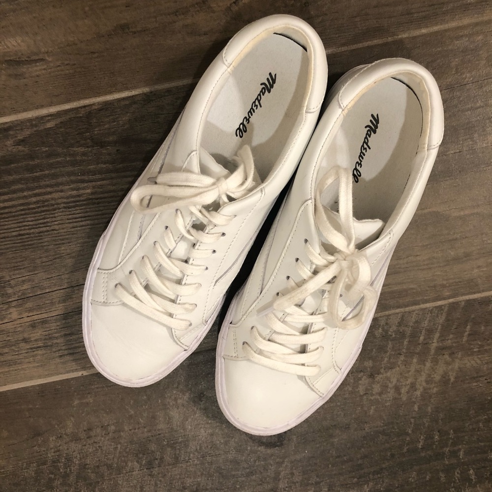 White sneakers